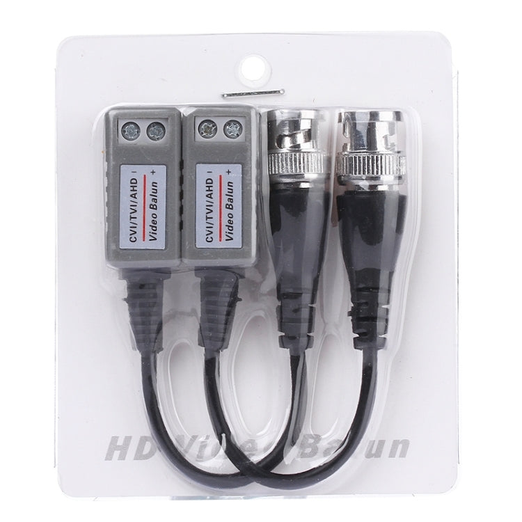 2 PCS HD 202P Coaxial CVI/TVI/AHD 1CH Passive Transceiver Video Balun, 202P 2 PCS HD 202P Coaxial CVI/TVI/AHD 1CH Passive Transceiver Video Balun, 202P